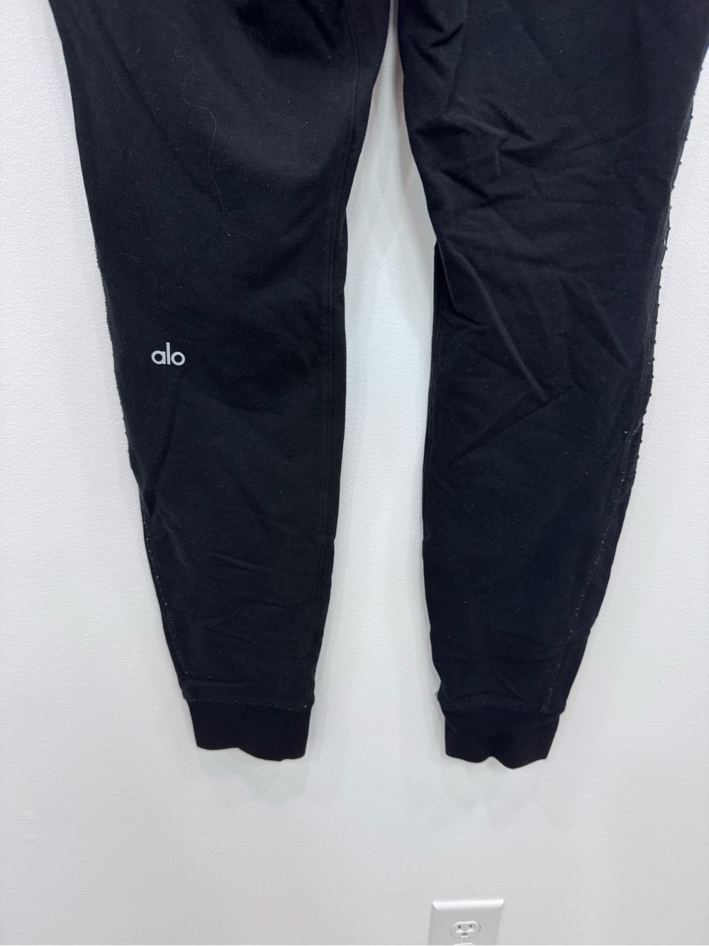 Alo moto jogger sweatpants black Sz Small - Picture 4 of 6